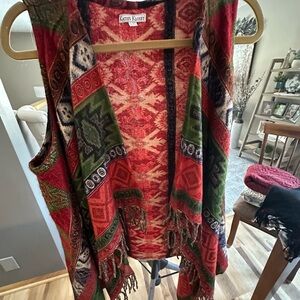 Multicolor Bohemian Vest